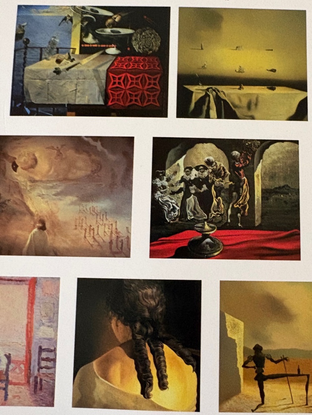 Salvador Dali Museum Portfolio of Works From the 12 Prints 12x16 Art Surrealism